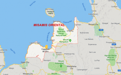 <p>Google map of Misamis Oriental.</p>
