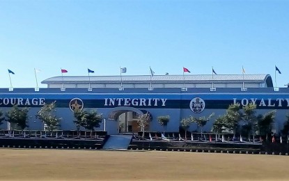 <p>The facade of the Philippine Military Academy in Baguio City <em>(PNA file photo)</em></p>
