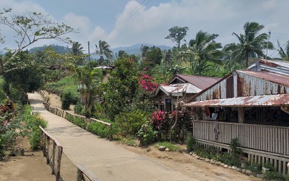 <p><strong>REMOTE COMMUNITY. </strong>The village center of Kagbana, a remote community in Burauen town in central Leyte.  The village used to be a strategic base of New People's Army fighters due to its proximity to upland communities of Baybay City and Ormoc City. <em>(PNA photo by Sarwell Meniano)</em></p>