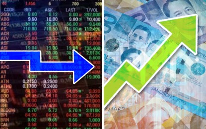 <p><strong>MIXED RESULTS</strong>. Wait-and-see stance for US October 2022 inflation rate and the results of the midterm elections resulted in the flat close of the Philippines main stocks index on Tuesday (Nov. 8, 2022). However, the local currency gained against the US dollar. <em>(PNA graphics)</em></p>