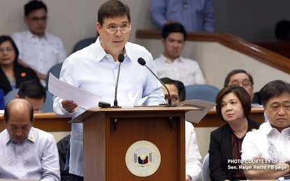 <p>Senate President Pro Tempore Ralph Recto </p>