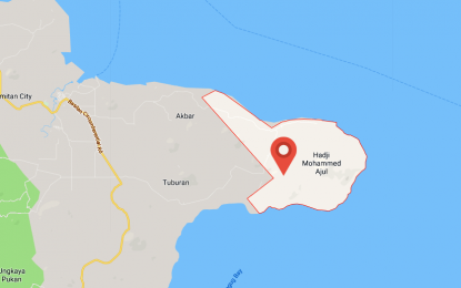 <p>Google map of Mohammad Ajul town, Basilan province.</p>