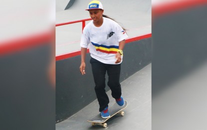 <p>Skateboarder Margielyn Didal <em>(File photo)</em></p>