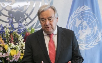 <p>United Nations Secretary (UN) General Antonio Guterres <em>(Anadolu photo)</em></p>