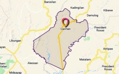 <p>Google map of Carmen, North Cotabato.</p>