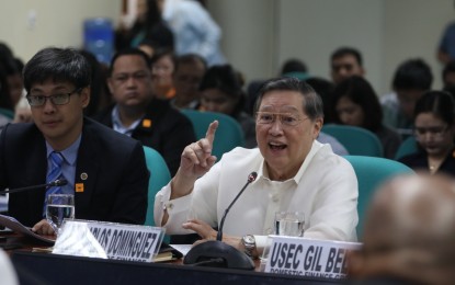 <p>Finance Secretary Carlos Dominguez III <em>(PNA photo by Avito C. Dalan)</em></p>