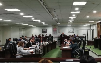 <p><strong>MENTAL HEALTH CARE.</strong> The Sangguniang Panlalawigan (SP) in Iloilo on Tuesday (Oct. 8, 2019) passed on first reading an ordinance providing for a mental health program and delivery system in Iloilo Province. Iloilo 5th District Board Member Carol-V Espinosa-Diaz, the proponent of the ordinance, said the province wants to intervene with the rising suicide cases among Ilonggo youth. <em>(PNA photo by Gail Momblan)</em></p>
