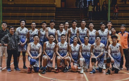 <p><strong>ADMIRALS SET SAIL</strong>. The Cordillera Career Development College (CCDC) will host this year’s Baguio-Benguet Educational Athletic League which will open on Friday (Oct.4) at the Admirals gym in Buyagan, La Trinidad. Photo shows the Admirals basketball team which hopes to win the premiere event after 11 seasons and with coach Jun Rimando (right, 2nd row) at the helm. <em>(Photo courtesy of CCDC)</em></p>