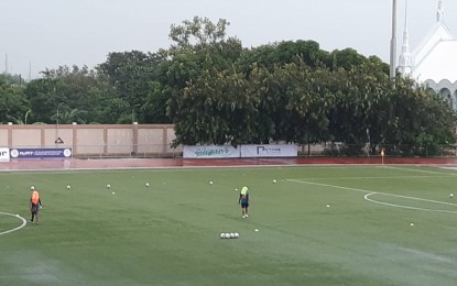 Biñan Football Stadium preparations for SEAG in full swing