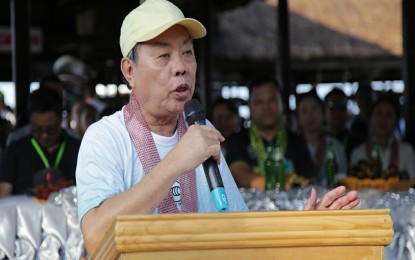 <p><strong>TOURISM AID.</strong> Surigao del Norte Governor Francisco Matugas says the inclusion of Siargao Island under the TouRIST program of the Department of Tourism will further boost the tourism industry on the island, now regarded as among the top tourist destinations in the country. <em>(PNA photo by Alexander D. Lopez)</em></p>