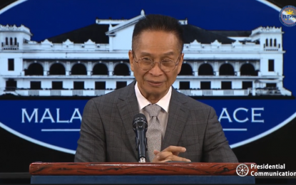 <p>Presidential Spokesperson Salvador Panelo </p>