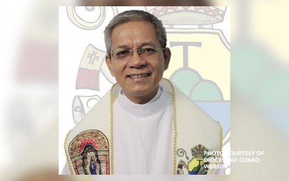 <p>Rev. Fr. Homer Prieto of the Fatima Parish Church</p>