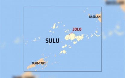 <p>Google map of Jolo, Sulu</p>