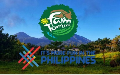 <p><strong>FARM TOURISM.</strong> Official logos of the Philippine farm tourism program and the slogan 'It's More Fun in the Philippines. Region 1 farm owners said it’s about time to experience back-to-basics and enjoy life in rural community setting every now and then. <em>(Graphics courtesy of DOT Region 1)</em></p>