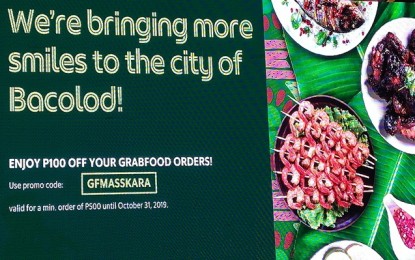 GrabFood kicks off operations in Bacolod City