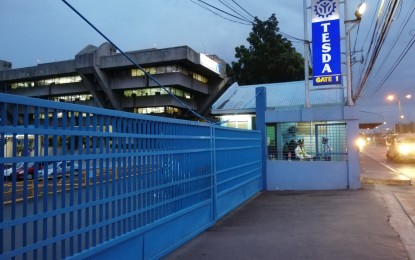 <p>Technical Education and Skills Development Authority central office in Bicutan, Taguig City (<em>PNA file photo by Cristina Arayata</em>)</p>