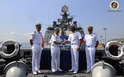 Indian Navy ships' visit to PH shows desire for regional peace