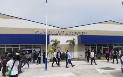 <p>Sangley Airport in Cavite<em> (File photo)</em></p>