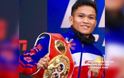 <p>Filipino boxer Jerwin Ancajas</p>