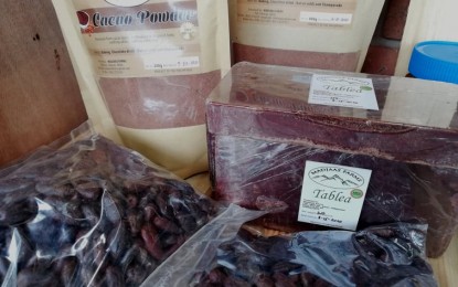 <p><strong>CACAO PRODUCTS.</strong> Cacao beans, bars, and powders are among the products sourced from cacao plants in Western Visayas. The cacao industry in the region targets to produce 1.5 metric tons yearly by 2022, as the domestic and export markets for the product are assured. <em>(PNA Photo by Gail Momblan)</em></p>