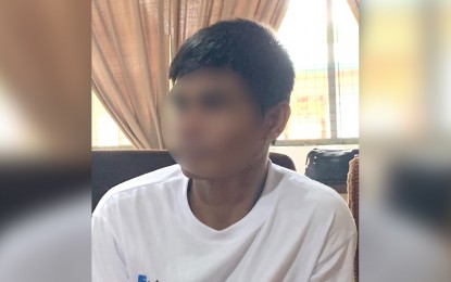 <p><strong>REBEL NO MORE</strong>. "Ka Marlboro" is shown while in the custody of the military after he surrendered to the 502nd Infantry Brigade in Barangay Soyung, Echague, Isabela on Monday (Nov. 11, 2019). <em>(Photo by Villamor Visaya Jr.)</em></p>