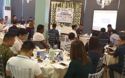 <p><strong>ILLEGAL DRUGS OPS. </strong>The Pangasinan Police Provincial Office (PPPO) holds a district conference on Tuesday (Nov.12, 2019), together with the local government units of the 2nd District of Pangasinan and some national government agencies. PPPO provides updates on the peace and order situation in the province as well as their accomplishments on the anti-illegal drugs campaign. <em>(Photo courtesy of Pangasinan PPO's Facebook page)</em></p>