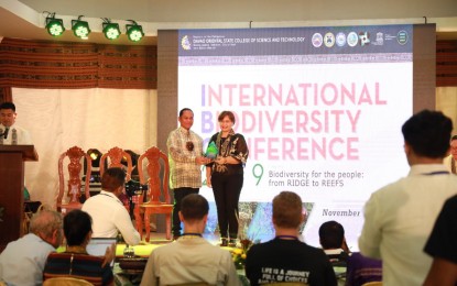 <p>BIODIVERSITY CONFAB. International Biodiversity Conference 2019 kicks off in Mati City on Tuesday (Nov. 12). The IBC 2019 is a gathering of international scientists taking strategic actions in mainstreaming opportunities to capitalize on biodiversity as a tool to safeguard sustainable development for the people. (<em>Mati CIO photo</em>)</p>