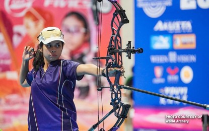 <p>Andrea Robles<em> (Photo courtesy of World Archery)</em></p>