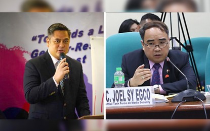 <p><strong>PCOO ROADSHOW</strong>. The Presidential Communications Operations Office (PCOO) will hold a Roadshow on Freedom of Information and Campus Caravan in Dumaguete City next week. PCOO Secretary Jose Ruperto Martin M. Andanar (left) is expected to keynote the event, while Presidential Task Force on Media Security Executive Director, Undersecretary Joel Sy Egco will speak on “Safeguarding Press Freedom in the Philippines”. <em>(PNA file photo)</em></p>