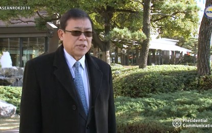 <p>Philippine Ambassador to Korea Noe Albano Wong <em>(Screengrab from PCOO/RTVM)</em></p>