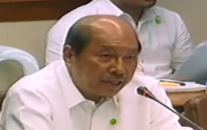 <p>Former Budget Secretary Florencio Abad. <em>(Screengrab from PTV)</em></p>