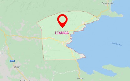 <p>Google map of Lianga town, Surigao del Sur.</p>