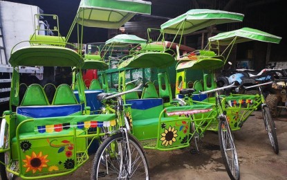 <p><strong>SUSTAINABLE TOURISM</strong>. Eco-friendly pedicabs ply the city proper of San Carlos City in Negros Occidental. The northern Negros destination is a recipient of the “Asean Clean Tourist City” award for the second time from 2020 to 2022. <em>(Photo courtesy of Joe Recalex Alingasa Jr.)</em></p>
