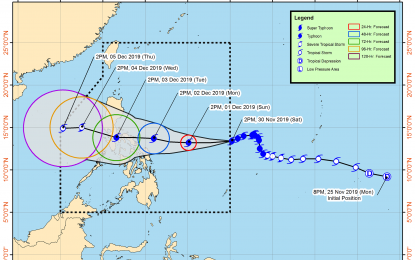 'Tisoy' enters PAR, may make landfall over Bicol Region next week ...