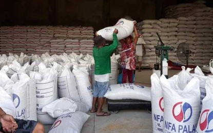 <p><strong>PALAY STOCKS.</strong> Procured palay (unhusked rice) stocked in one of the National Food Authority (NFA) warehouses in Negros Occidental. The milled rice will be used by the NFA to supply the rice requirements of 118,376 beneficiaries of the Pantawid Pamilyang Pilipino Program (4Ps) in the province. <em>(Photo courtesy of NFA-Negros Occidental)</em></p>