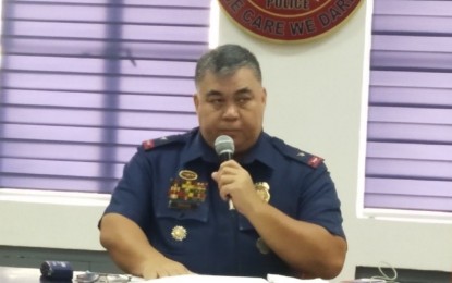 <p>NCRPO acting chief, Brig. Gen. Debold Sinas.<em> (PNA photo by Lloyd Caliwan)</em></p>