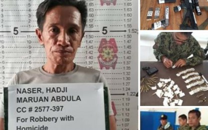 <p><strong>NABBED</strong>. Troops arrest Hadji Maruan Naser, 47, in a law enforcement operation on Wednesday (December 4), in Barangay Balanting, Tabuan Lasa, Basilan. Naser has standing warrant of arrest for the crimes of robbery with homicide issued by a court in Isabela City, Basilan. <em>(Photo courtesy of Western Mindanao Command Public Information Office)</em></p>