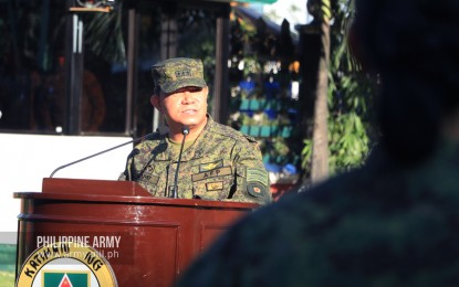 <p>Philippine Army commander Lt. Gen. Gilbert Gapay. <em>(File photo)</em></p>