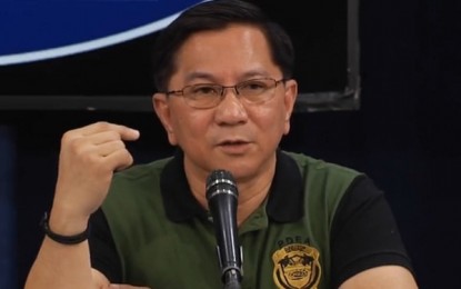 <p>PDEA Director General Aaron Aquino. <em>(Screengrab from RTVM)</em></p>