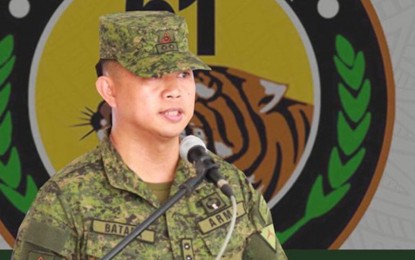 <p><strong>CAMPAIGN VS. ARMED CONFLICT.</strong> Lt. Col. Joel Benedict Batara, commander of the Philippine Army’s 61st Infantry Battalion (61IB), says three towns in Iloilo will be the next focus of the campaign in ending local communist armed conflict, during an interview on Thursday (Dec. 12, 2019). Batara said efforts of the local chief executives of the three towns against insurgency are seen especially in the construction of road networks. <em>(Photo courtesy of Army’s 61st Infantry Battalion)</em></p>