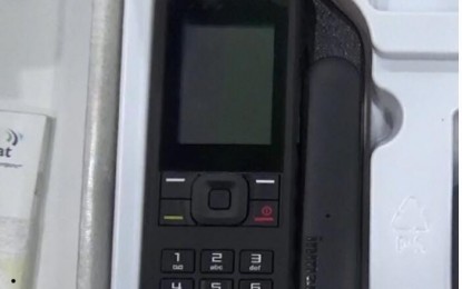<p><strong>SATELLITE PHONE.</strong> One of the five units of satellite phones purchased by the local government of Naga City to have unhampered communication lines during calamities or during the conduct of big events when cellphone signal is jammed. Satellite phones enable communication anywhere around the world irrespective of location. <em><strong>(Photo by Jason Neola)</strong></em></p>