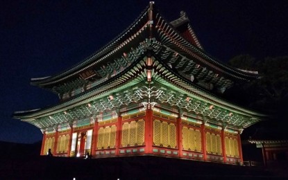 <p><strong>RELAXING VISA MEASURES FOR ASEAN.</strong> A night view of the Changdeokgung Palace in Seoul which is among the most popular tourist destinations in South Korea. On Dec. 12, Yonhap News Agency reported that Seoul plans to implement a relaxed visa measure for Asean member states as part of efforts to promote regional tourism. <em>(Photo courtesy of Christine Joy Caloracan)</em></p>