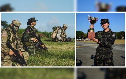 <p><strong>FORMING LEADERS.</strong> De La Salle University student and ROTC Cadet Private First-Class Maxine Keeler says she's glad to join the military training after discovering herself being a more disciplined and patriotic leader. Keeler and 19 others were handpicked by the Armed Forces of the Philippines to represent the Cultural and Leadership Program hosted by Guam ROTC in November, this year. <em>(Contributed photo)</em></p>