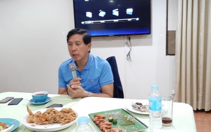 <p><strong>RISE IN WORKERS.</strong> Freeport Area of Bataan (FAB) chairman Emmanuel Pineda says on Friday (Dec. 20, 2019) the number of direct workers in the freeport is expected to reach a record high of 46,000 by the end of 2019. As of October 2019, the number of workers grew to 45,020 compared to 12,777 when FAB took over from the Bataan Economic Zone in 2010. <em>(Photo by Ernie Esconde)</em></p>