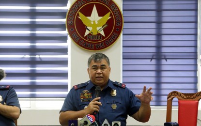 <p>National Capital Region Police Office acting chief, Brig. Gen. Debold Sinas<em> (File photo)</em></p>