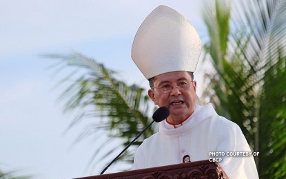 <p>Balanga Bishop Ruperto Santos. <em>(File photo)</em></p>
