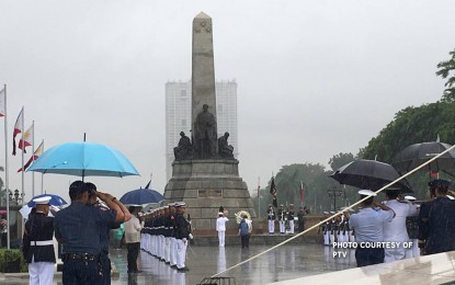 <p>The Rizal monument in Manila<em> </em></p>