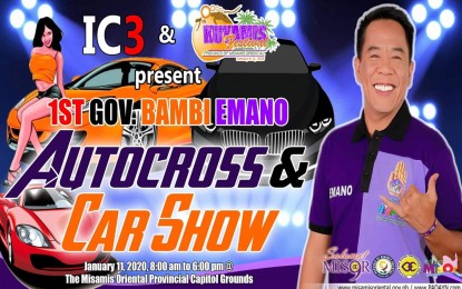 <p><strong>KUYAMIS FESTIVAL 2020</strong>. The provincial government of Misamis Oriental, through its provincial tourism office, on Saturday (Jan. 4, 2020) said an autocross and a car show are the new highlights of the festivity starting January 11. The festival was founded in 2013. <em>(Promotional poster courtesy Misamis Oriental provincial government)</em></p>