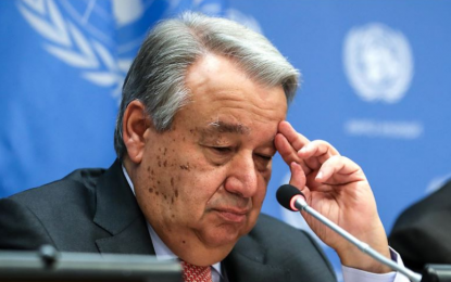 <p>UN Secretary-General Antonio Guterres</p>