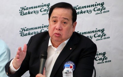 <p>Philippine Red Cross (PRC) chairman and CEO, Senator Richard Gordon <em>(File photo)</em></p>